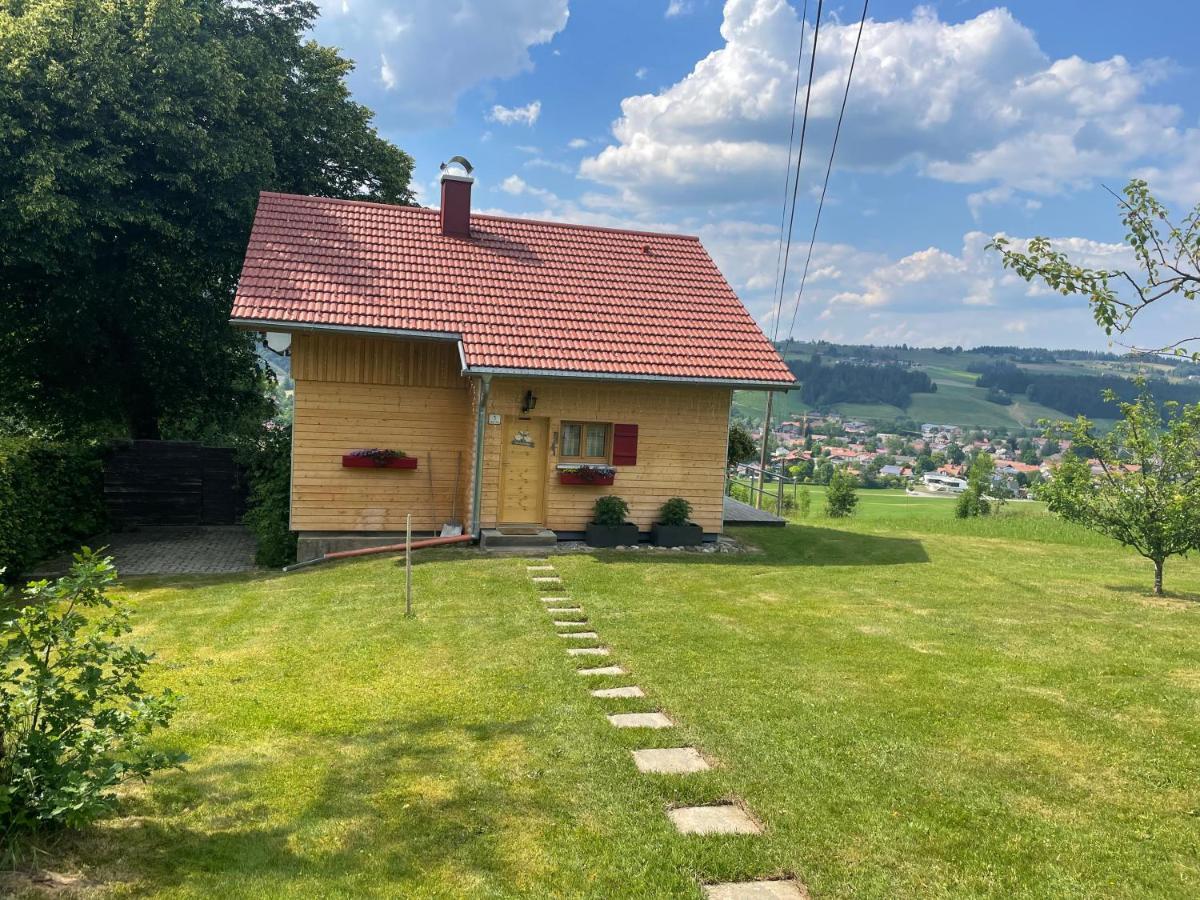 Ferienhaus Talblick Weiler-Simmerberg Ngoại thất bức ảnh