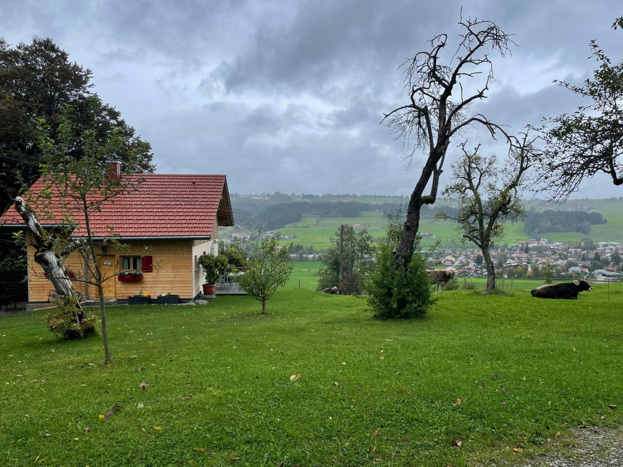 Ferienhaus Talblick Weiler-Simmerberg Ngoại thất bức ảnh