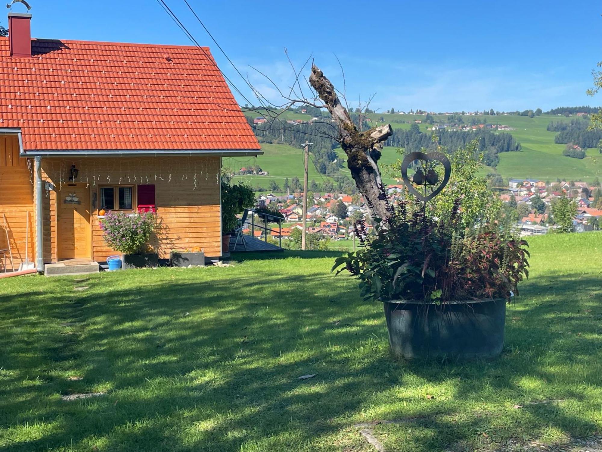 Ferienhaus Talblick Weiler-Simmerberg Ngoại thất bức ảnh